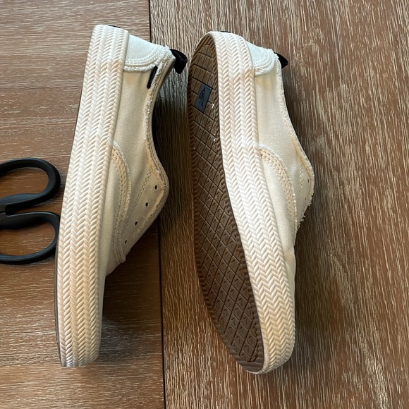 Sperry Top-Sider Crest Creeper Laceless Slip-on Sneaker white size 9.5 - Picture 3 of 10